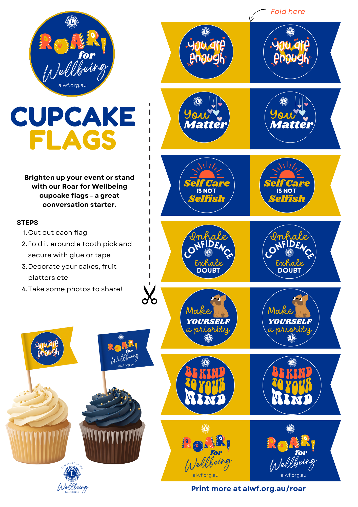 Cupcake Flags V1